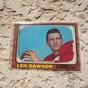 Len Dawson Kansas City Chiefs Vintage Card